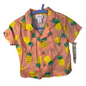 Cat & Jack Pineapple Shorts Set